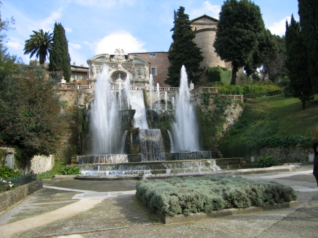 1 Italie , Villa d'este
